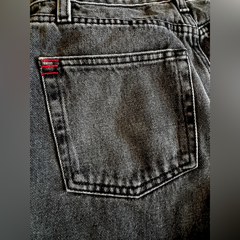 BDG Black High & Wide Women's Cropped Jeans, NWOT, Size 28 - Picture 8 of 9
